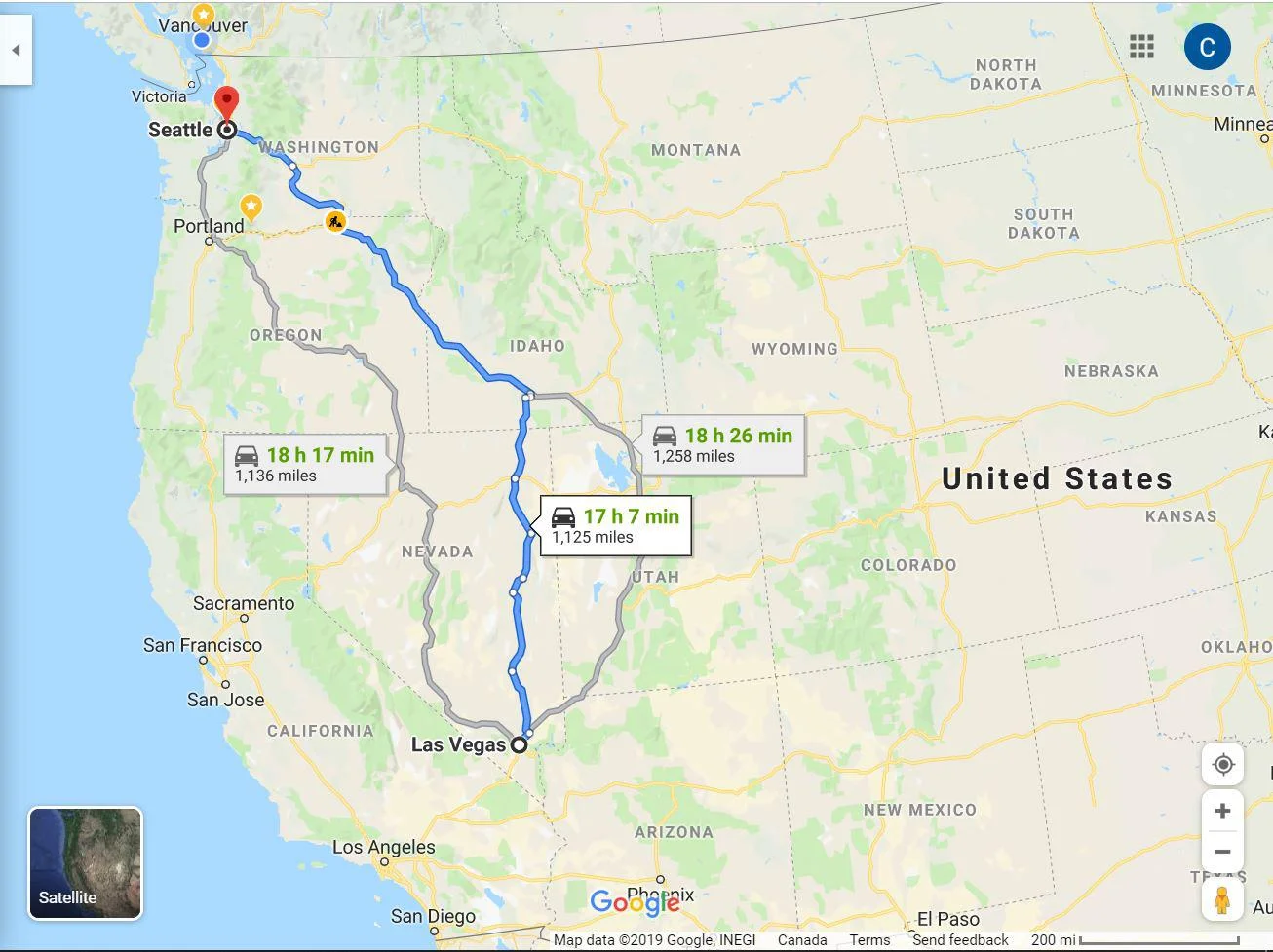 Best-Driving-Route-From-Las-Vegas-To-Seattle